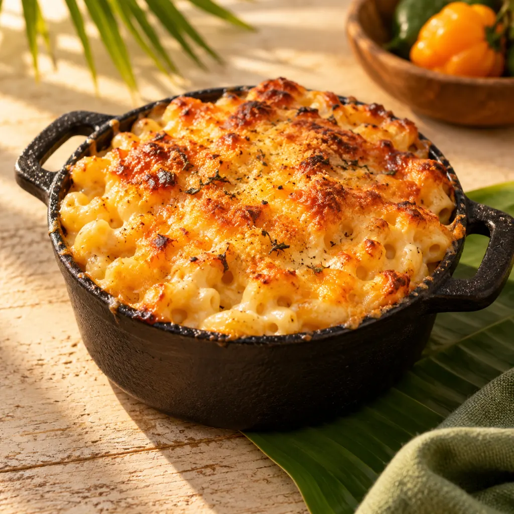 Mini mac & cheese pot