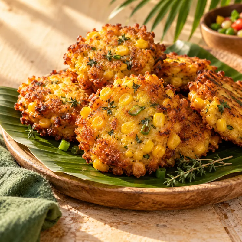 Sweetcorn fritters